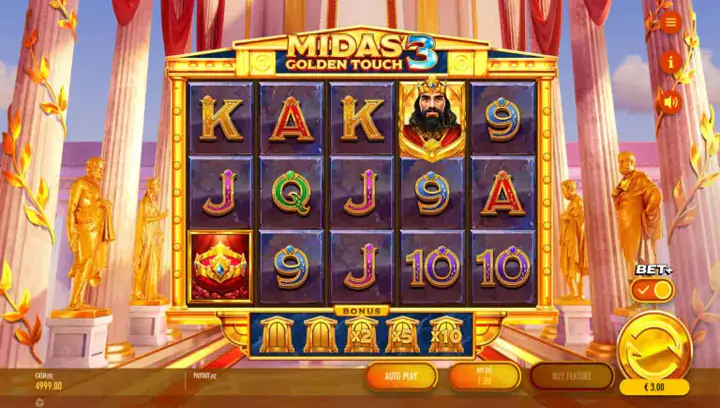 สล็อต Midas Golden Touch 3